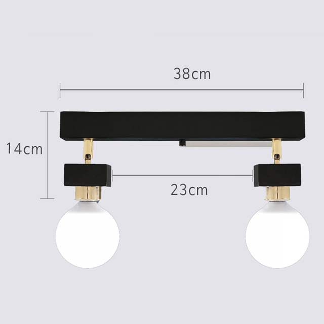 LED 미숑2등 직부등(일자형-2color)