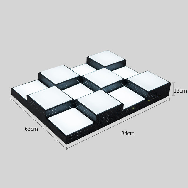LED 큐브 거실등 100W(12등) /삼성칩 적용