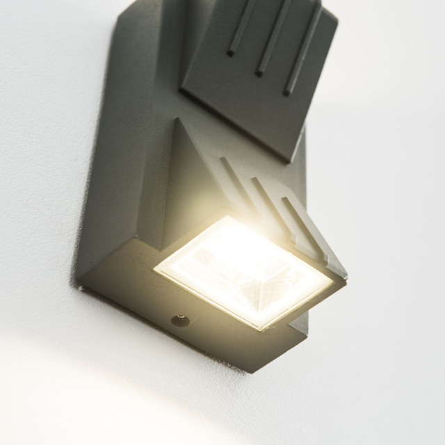 LED 벙크 2등 외부 벽등 8W