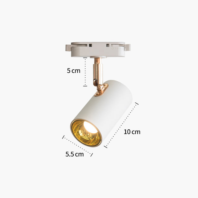 LED 히트 COB 3w ㄱ자 레일 조명 2M 세트