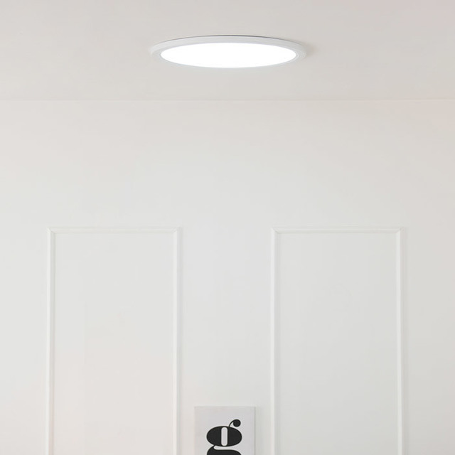 울트라 LED 원형 슬림 엣지 방등 50W 면조명