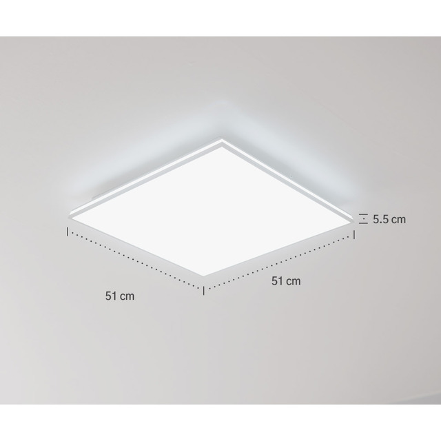 LED 슬림 위콘 아크릴 방등 50W 깔끔 심플 방등