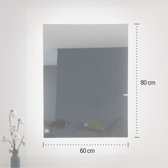 다빛 LED 사각 거울 30W 조명거울 침실인테리어