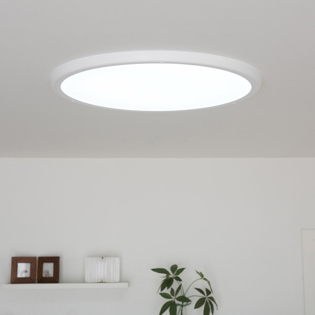 LED 데이온 리모컨 직하형 원형 방등 40W 인테리어방등 깔끔한방등
