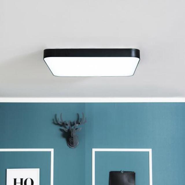 LED방등 커브드 시스템 조명 60W (블랙)