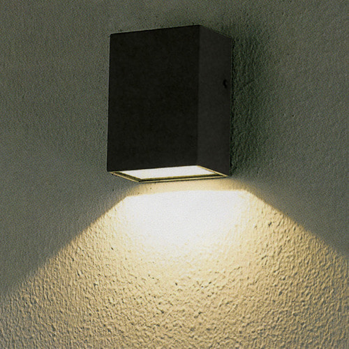 LED 치마 벽등(흑색) 방수등