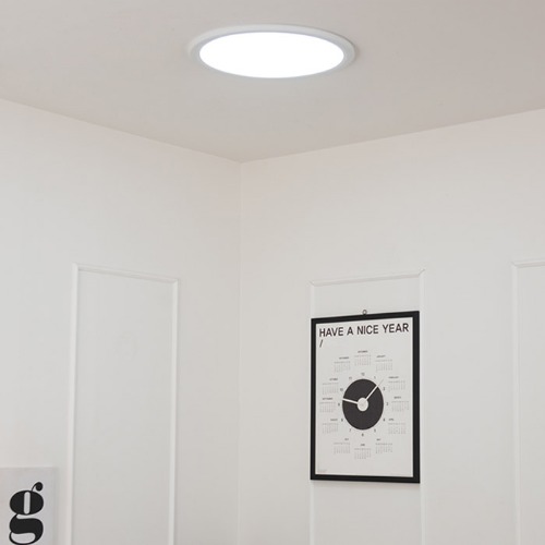 울트라 LED 원형 슬림 엣지 방등 50W 면조명