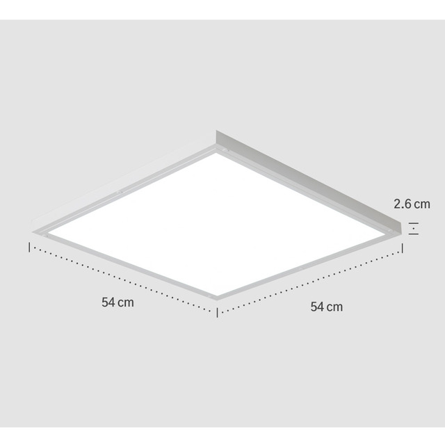 LED 데이온 슬림 직하 엣지 평판조명 540 x 540 50W 면조명