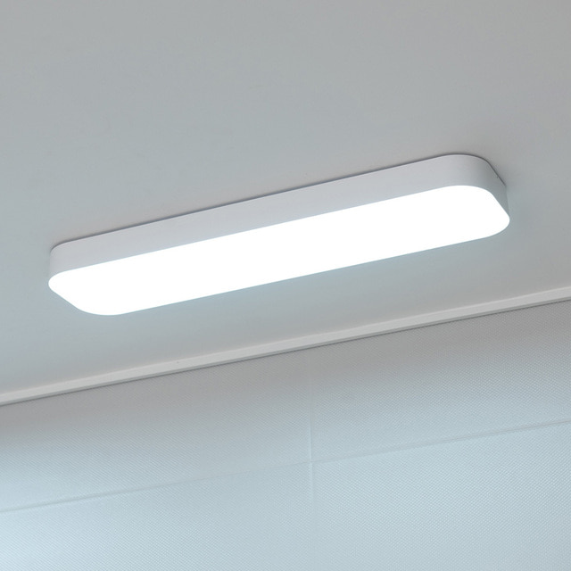 LED 커브드 시스템 욕실등 30W 밀착형